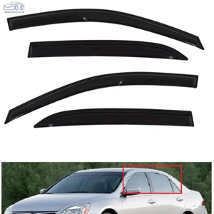 Fit For Honda Accord 4Dr 2003-2007 Window Visor Shade Sun Rain Guard Deflector - Picture 1 of 7