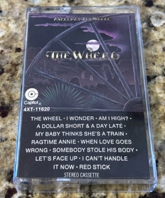 ASLEEP AT THE WHEEL- THE WHEEL CASSETTE CAPITOL 4XT 11620 NEW CASE - Image 1 of 4