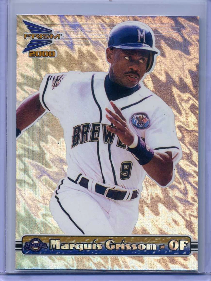 MARQUIS GRISSOM 2000 Pacific Prism SHEEN - 1 OF 448 - BREWERS - Image 1 of 1