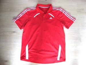 adidas Sport T-Shirt Gr.M,rot,Funktionsshirt,Climacool,Herren,Poloshirt - Bild 1 von 3