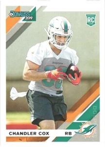 2019 Donruss #282 Chandler Cox Miami Dolphins Football Card - Picture 1 of 2