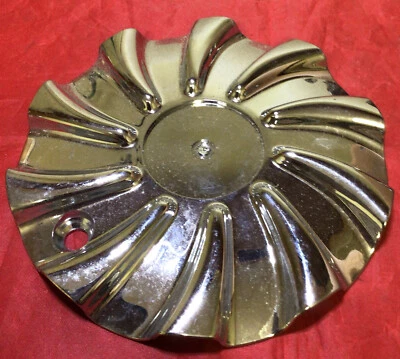 UNA TAPA CENTRAL CROMADA CONCEPT RUEDAS USADAS-171450 12363 Foto 1 de 2