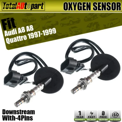 Novos sensores de oxigênio 2x O2 para Audi A8 Quattro 4.2L 1997-1999 downstream LH e RH - Imagem 1 de 4