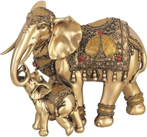 SS-G-88043 Thai Elephant Buddha Buddhist Collectible Statue Figurine Decoration - Picture 1 of 1