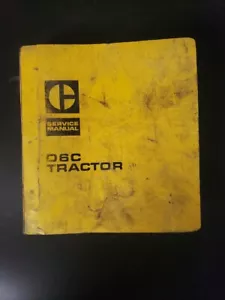 CAT D6C Manual de Servicio 10K 26K 46J 47J 55J 56J 69J 99J Manual de Tienda - Imagen 1 de 10