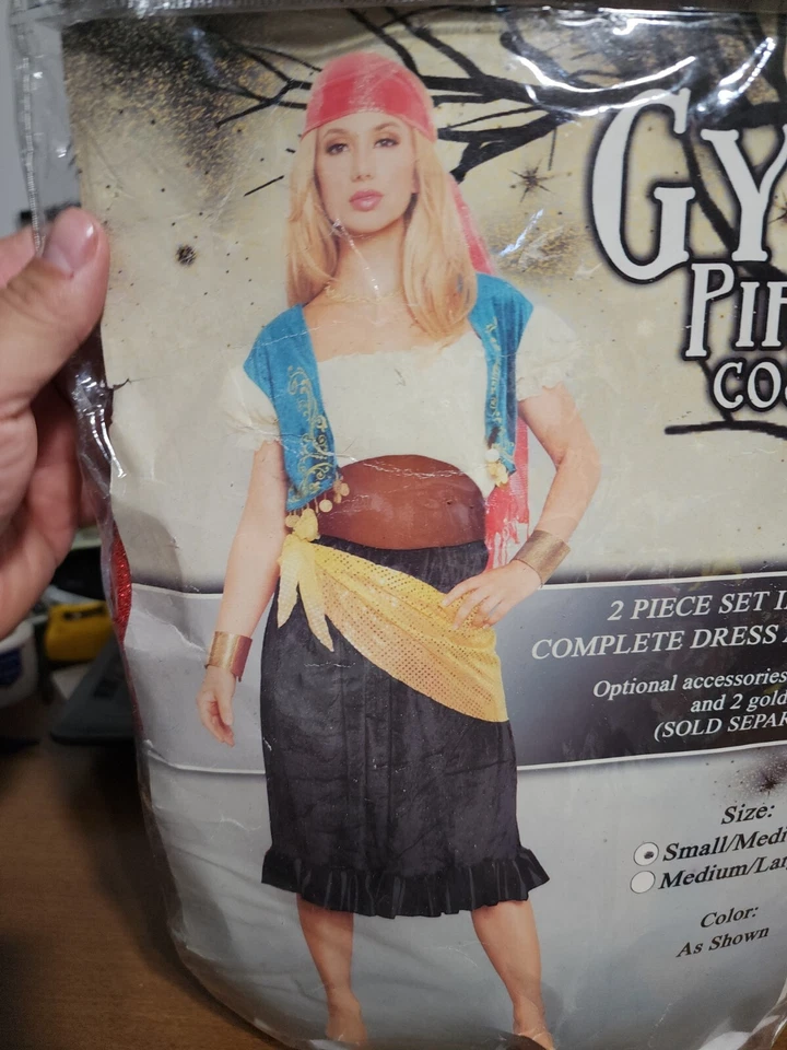 XX 4152 Gypsy Pirate Deluxe Dress Costume by Sunnywood - Image 1 of 1