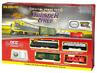 Complete Ho Model Railroad Train Set Dcc Control + Sound Bachmann Thunder Chief