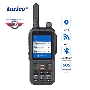 Radio de red Inrico T320 POC 4G LTE radio push-to-talk tipo C celda/PTT real  - Imagen 1 de 11