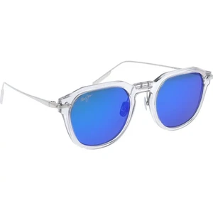 Maui Jim Alika MJ837-05 crystal with silver/blue hawaii - Picture 1 of 3