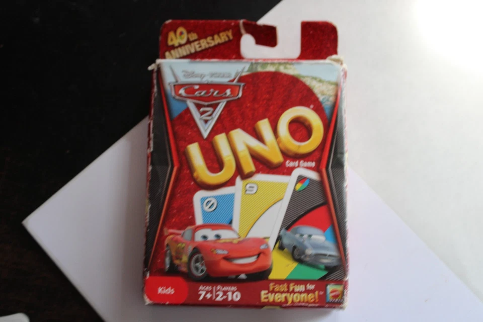 Mattel’s Disney Pixar - Cars 2 - UNO Card Game - Image 1 of 4