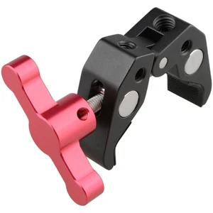 Aluminum Super Clamp Mount Adapter with 1/4inch 3/8inch Thread Holder for Light - Picture 1 of 8