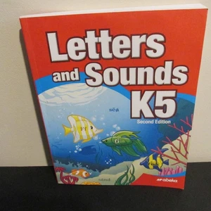 Abeka Letters and Sounds K5.  2nd Edition.  (Approx 25 Pages with Markings) - Picture 1 of 2