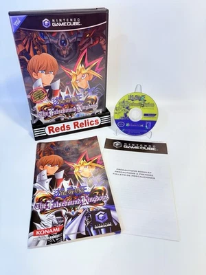 Yu-Gi-Oh Falsebound Kingdom (Nintendo GameCube, 2003) Complete Mint Condition - Image 1 of 4