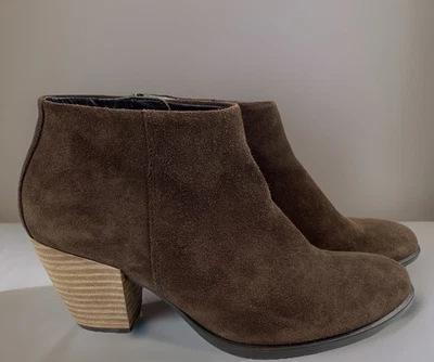 Botín Ecco Shape 55 Hydromax diseño danés gamuza marrón mujer 7-7,5 MUY BUENO Foto 1 de 4