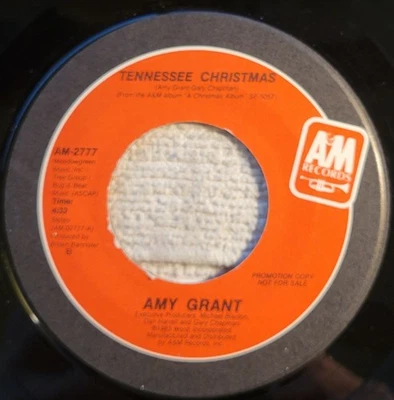 Amy Grant "Tennessee Christmas / same" promo VG — 第 1/3 张图片