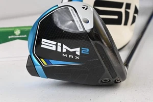 Taylormade SIM2 Max Driver / 12 Degree / Regular Flex Fujikura Ventus Blue 5 - Picture 1 of 9