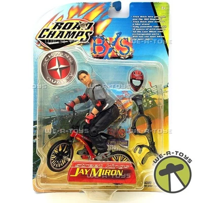 Figura y bicicleta Road Champs BXS Street Kings Jay Miron JAKKS Pacific NRFP Foto 1 de 4