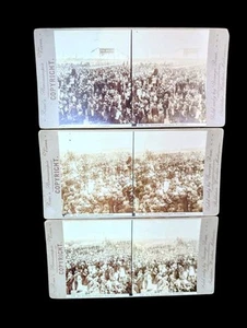 Antique George Rose Stereoview Victorian Contingent Boer War RARE Stereoscope - Picture 1 of 12