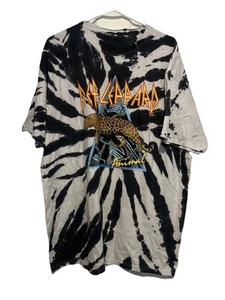 Def Leppard Tie Dye Tshirt Size XL - Picture 1 of 3