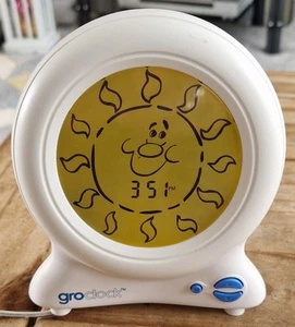The Gro Company Groclock Sleep Trainer - White NO INSTRUCTIONS working - Picture 1 of 5
