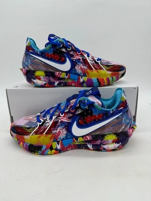Nike Air Zoom GT Corte 3 x Jewell Loyd Para hombres Talla 8.5 Salpicaduras de Pintura IF2523 100 Foto 1 de 4