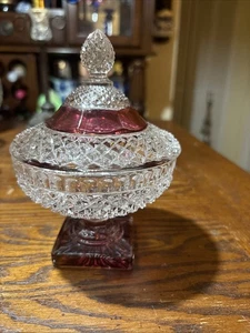 Vintage Westmoreland English Hobnail Candy Dish w/Lid - Picture 1 of 4