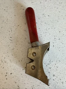 Vintage EVERSHARP MESSERSCHÄRFER ROTER HOLZGRIFF - Bild 1 von 6