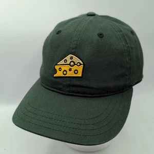 Cappello Giltee The Cheese verde strap ack cappello berretto nuovo con etichette Green Bay Wisconsin CheeseHead - Foto 1 di 12