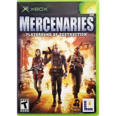 Mercenaries - Microsoft Xbox Tested Authentic 1Y Guarantee - Image 1 of 4