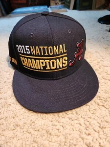 ALABAMA CRIMSON TIDE 2015 Champions Locker Room Nike Snapback Hat GOLD❤️🏈🏆🥇👑 - Picture 1 of 12