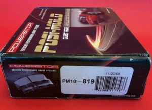 NOS Powerstop PM18-819 Disc Brake Pads Posi-Mold Carbon Matrix Metallic Front - Foto 1 di 1