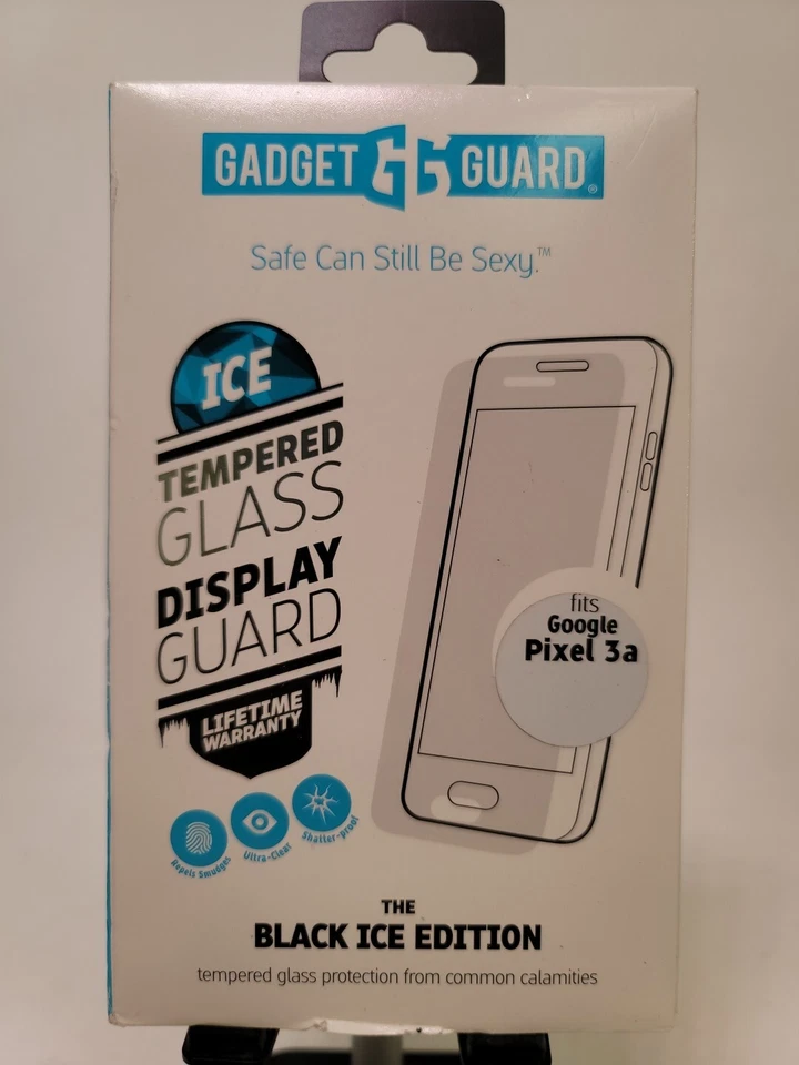 Gadget Guard Black Ice Glass Screen Protector For Google Pixel 3a - Image 1 of 2