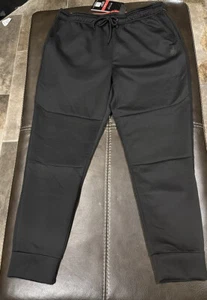 Pantalones de chándal Spyder Active Performance para hombre grandes negros brillantes - Imagen 1 de 8