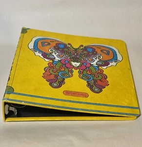 Vintage Peter Max 3 Ring Binder Notebook - Picture 1 of 7