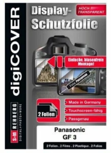 *digiCOVER B2953 Kamera Displayschutzfolie passgenau für Panasonic DMC-GF3 Neu* - Photo 1/1