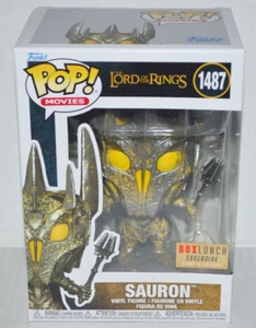 Funko POP! Lord of The Rings Hobbit Sauron #1487 Figure Box Lunch Exclusive MINT - Picture 1 of 6