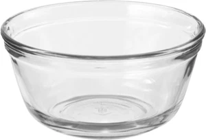 4-Quart Glass Mixing Bowl, Set of 2, Clear - Picture 1 of 1