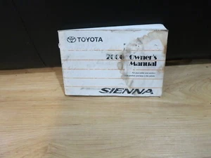 2006 Toyota SIENNA OWNERS MANUAL BOOK ALL MODELS & TRIMS - Imagen 1 de 1