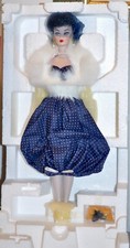 1991 Mattel BARBIE GAY PARISIENNE Porcelain Treasures Timeless 1st #9973 Shipper