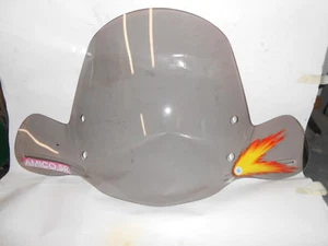 Mini Spoiler plexiglass parabrezza windshield cupolino APRILIA SR AMICO fumè - Picture 1 of 1