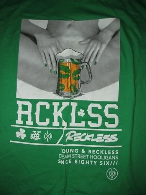 Young & Reckless Dream Street Hooligans Irish T Shirt Sz XXL St Patrick's Day - Image 1 of 4