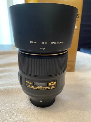 Nikon Lens  AF-S 105mm - Image 1 of 4