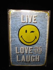 Letrero de metal Live Love and Laugh - Imagen 1 de 1