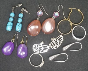 Ohrringe & Ringe Schmuck Konvolut 8 Sets oder Einzelteile. - Bild 1 von 3