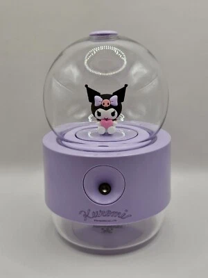 Humidificador Bola de Cristal Kuromi Noche Luz Suave Decoración para Habitación de Niña Foto 1 de 4