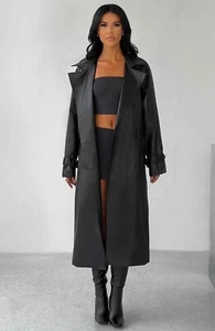 BABYBOO - GABARDINA CHI - NEGRA Talla Pequeña NUEVA CON ETIQUETAS $134 - Imagen 1 de 6