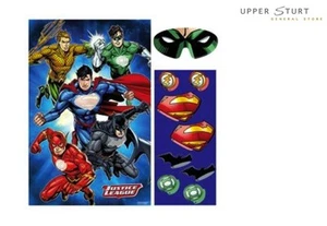 Justice League Party Game Superhero Batman Superman Flash Party Supplies - Picture 1 of 1