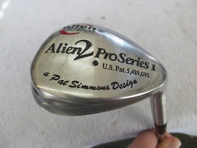 NICE ALIEN 2 PRO SERIES 1 SAND WEDGE BY PAT SIMMONS ALIEN STEEL 35.5" MEN RH - Image 1 of 4