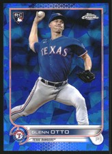 2022 Topps Chrome Sapphire #437 Glenn Otto RC