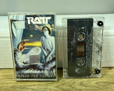 Ratt - Reach For The Sky - Cassette Tape - 1988 Atlantic Records - VG - Image 1 of 2